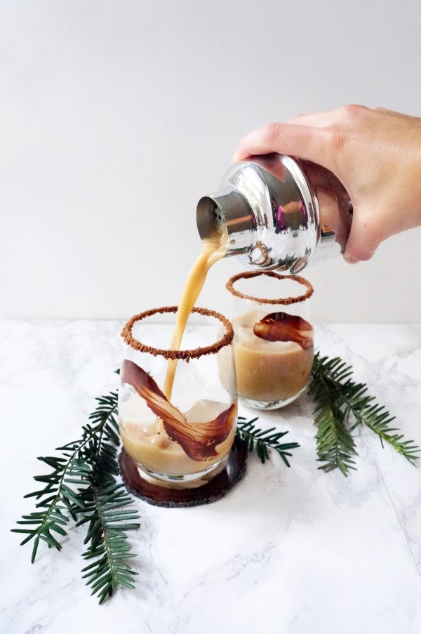 Smores Kahlúa Cocktail with coconut milk One Broads Journey