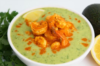 Avocado Shrimp Bisque