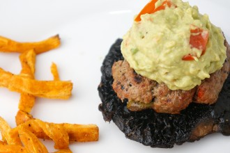 So Cal Portabella Avocado Burgers