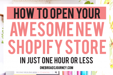 How to open a new online shop in minutes with Shopify